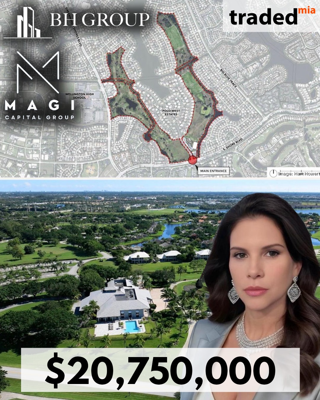 Balavaan Realty sells Polo West Golf Course in Wellington to BH Group